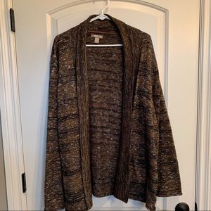White Stag Open Cardigan Brown Size XXL